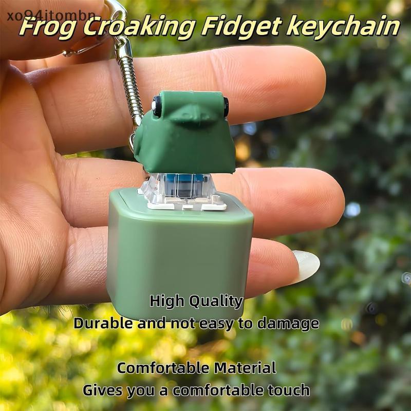 itens Sapo Choroking Brinquedo Fidget Chaveiro Com Luzes Coloridas Alívio Do Estresse Ansiedade Sensorial Diversão Anima