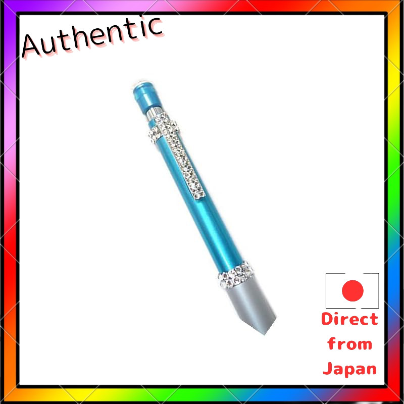 Kurutoga mechanical pencil high-grade design using Swarovski crystal sharp pencil blue "crysty pave morestyle" 0.5mm / b