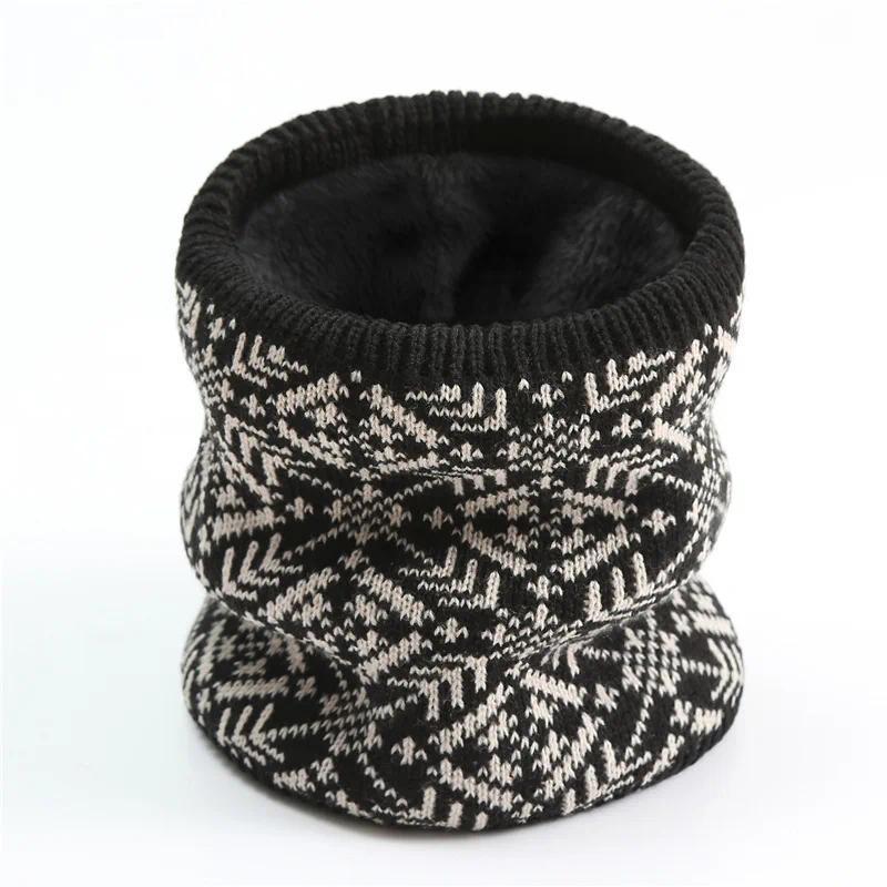 Fashion Solid Men Women Outdoor Warm Full Face Mask Scarves Soft Muffler Fake Collars