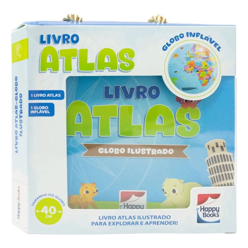 Livro Atlas Globo Ilustrado