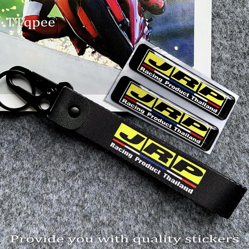 JRP Chaveiro E Adesivo 3D Para Acessórios De Motocicleta Decalques Adesivos À Prova D'água De Motor Stiker Steker
