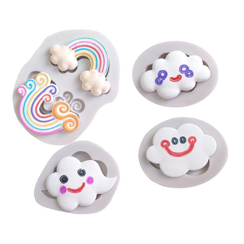 Molde De Silicone Arco-Íris , Para Assar Cupcake , Chocolate , Fondant , Ferramentas De Decoração De Bolo , Faça Você Me