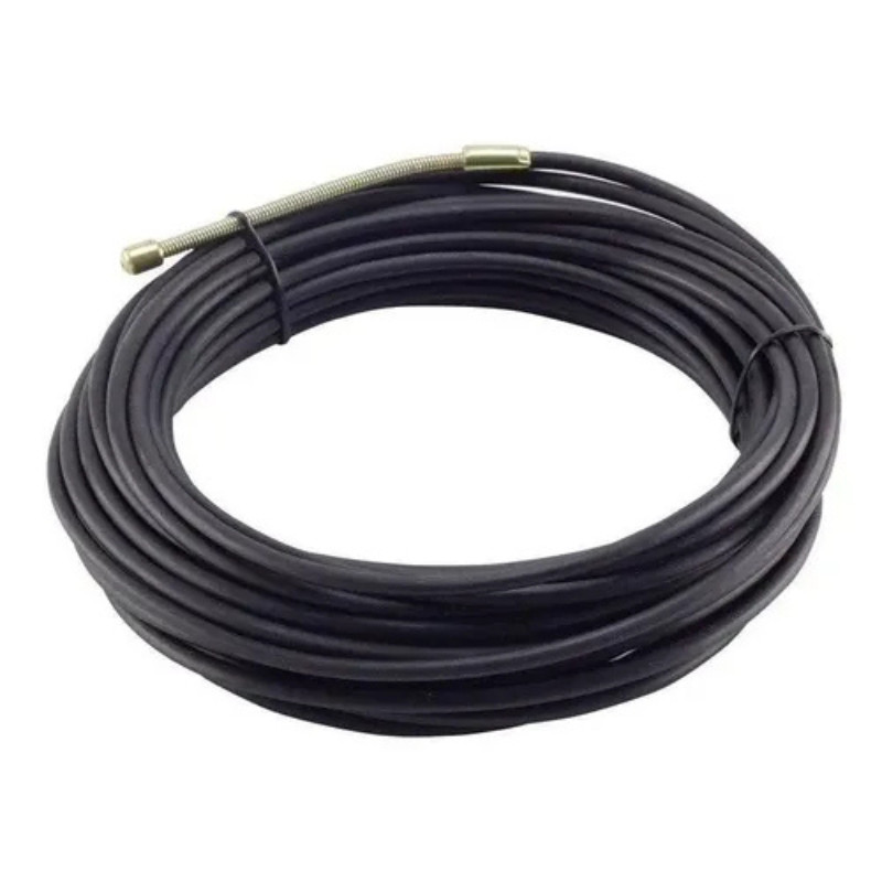 PASSA FIO PRETO C/ALMA DE AÇO 15M - FORCELINE