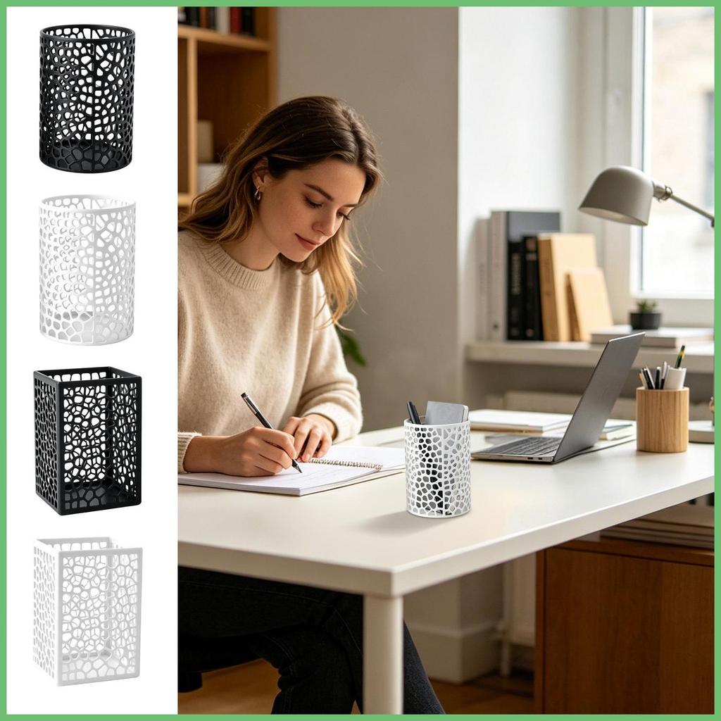 Porta-Lápis Para Mesa 3D Impresso Pincel De Maquiagem Armazenamento Pincéis Copo Estudantes Escritores Autores Professor