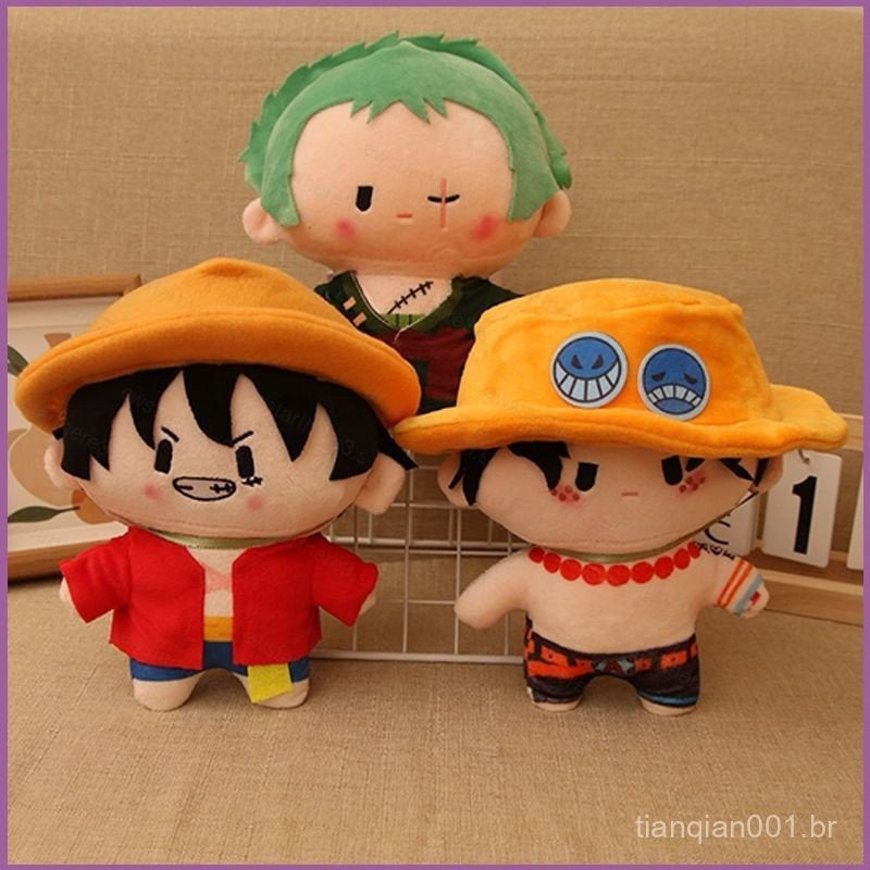 NS3 Bonito Uma Peça Macaco D Luffy Portgas Ace Roronoa Zoro Boneca De Pelúcia Presente Para Namorada Brinquedos SN3