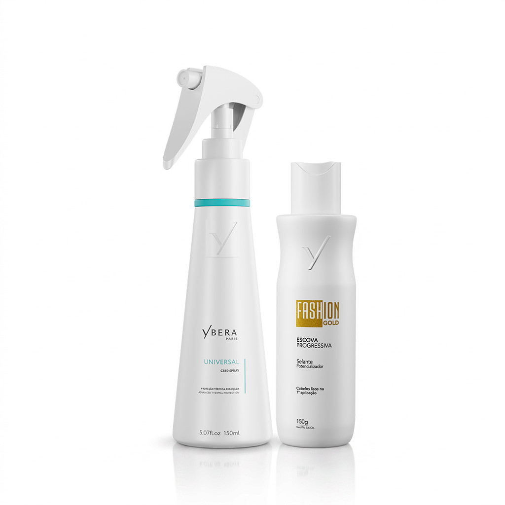Escova Progressiva 150g + Spray C360 Universal 150ml
