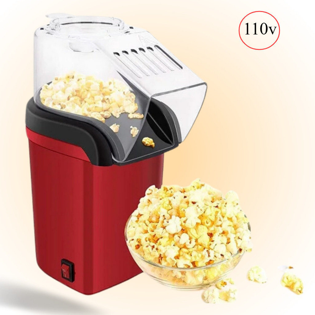 Pipoqueira Elétrica (110v) Ar Quente- Máquina de Fazer Pipoca Sem Óleo Minijoy novo nova