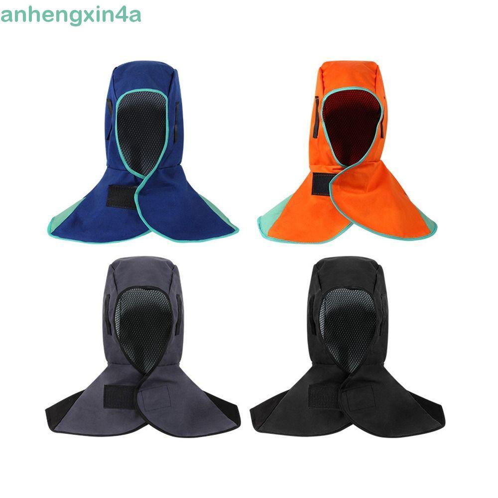 Capacete De Soldagem De Proteção Completa ANHENGXIN , Capa De Pescoço À Prova De Fogo Queimaduras , Poeira