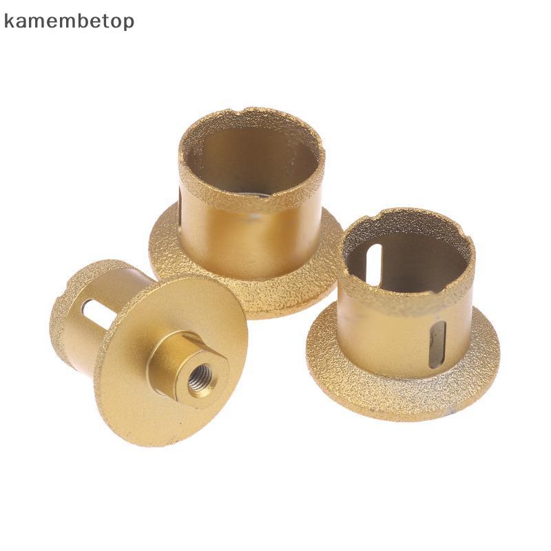 M10 Soldada Diamante Lavatório Núcleo Broca Buraco Abridor Mesa Bacia Ferramenta Para Granito Mármore Telha Perfuração C