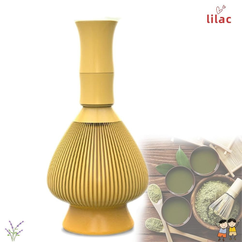 Batedor LILAC Matcha , Com Suporte Para , De Qualidade Alimentar Chá Verde Reutilizável ABS