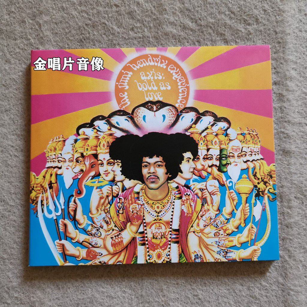 Original importado genuíno Jimi Hendrix Axis Bold como amor álbum CD