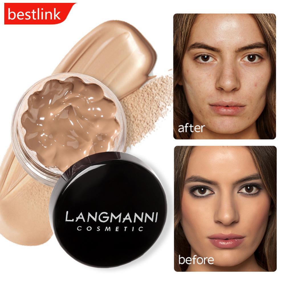 BESTLINK 2 Em 1 Base De Creme Corretivo Macio E Bronzeador Cobertura Edificável Maquiagem Facial Para Uso Diário Olheira