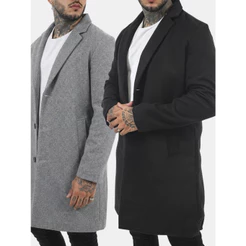 Casaco Sobretudo Masculino Jaqueta Parka Masculina Estilo Modelo Longo Estilo Fashion