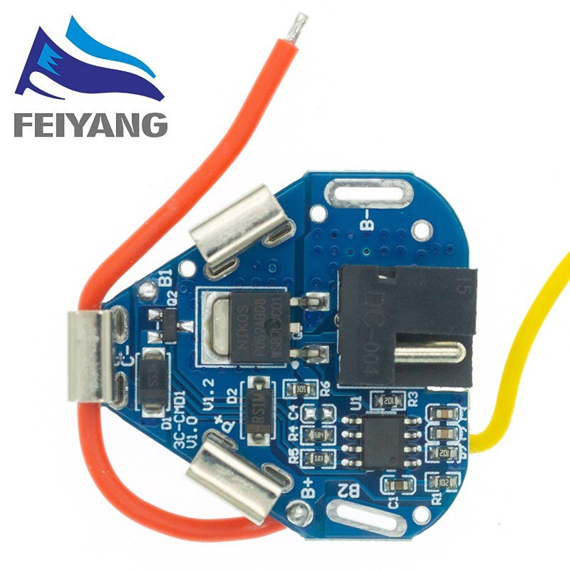 3S 12.6V 6A BMS Li-ion Placa De Proteção De Bateria De Lítio 18650 Power Bank Balancer Equalizadora Para Furadeira Elétr
