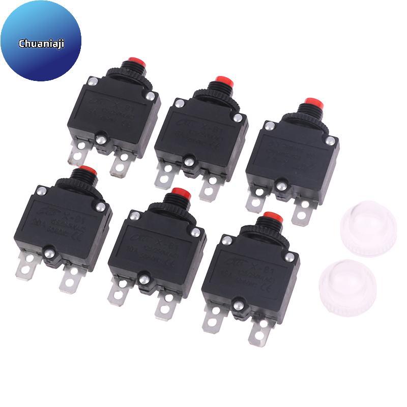 Chuaniaji Interruptor Térmico Disjuntor Protetor De Sobrecarga 5A 6A 8A 10A 15A 20A Fusível BR