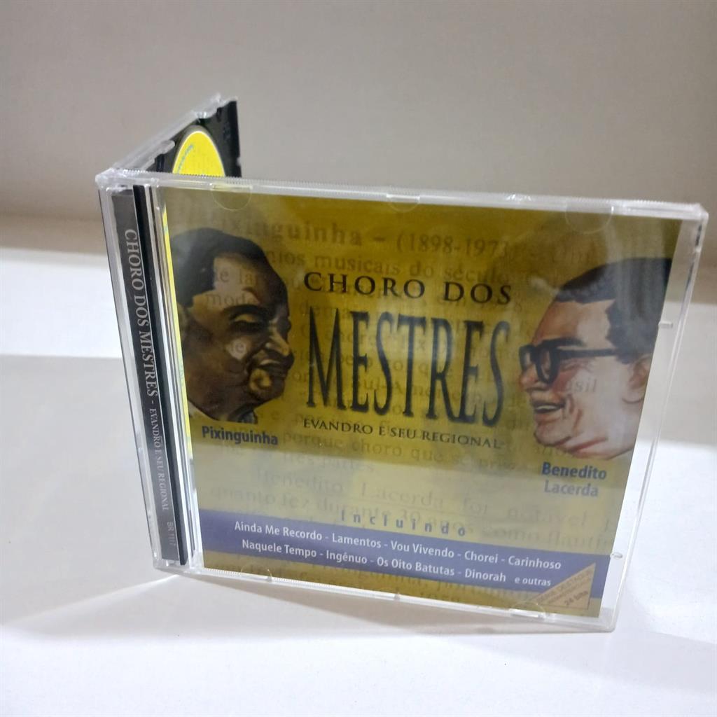 CD pixiguinha e benedito lacerda choro dos mestres - evandro e seu regional