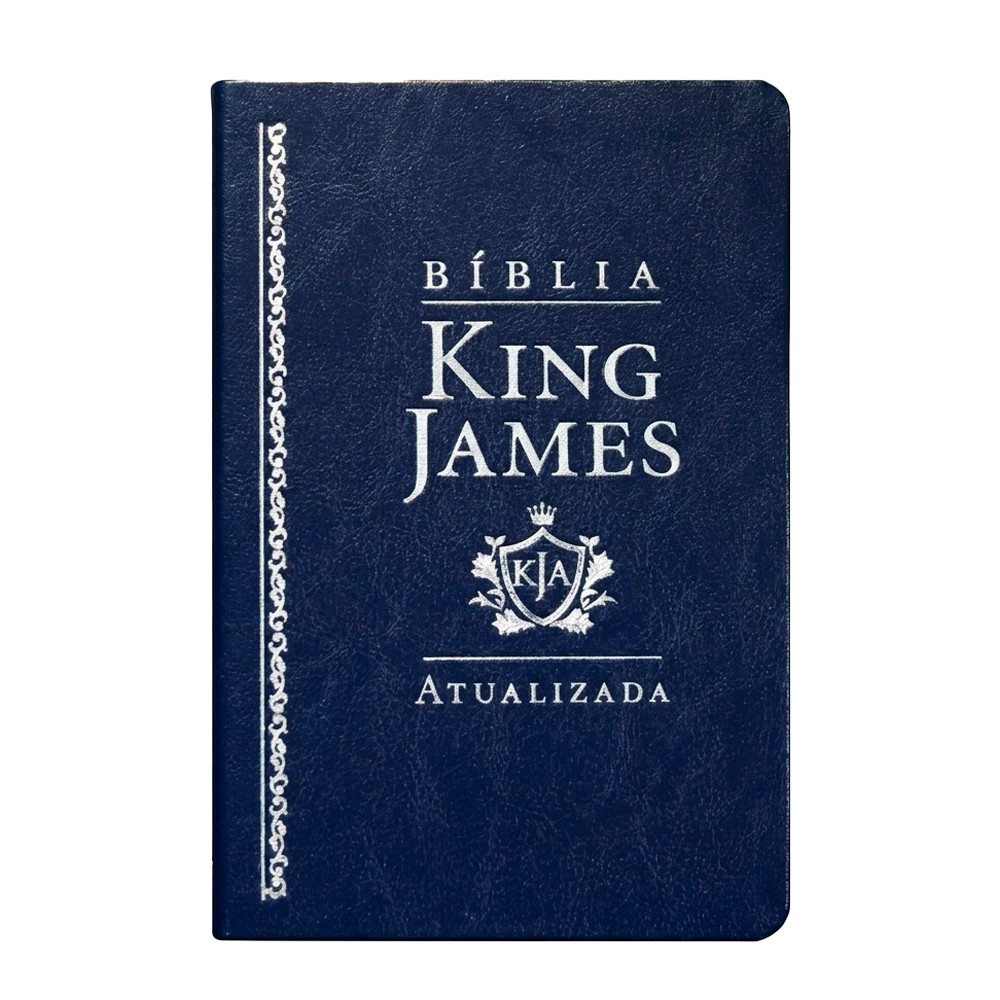 Bíblia King James Atualizada Slim | KJA | Azul