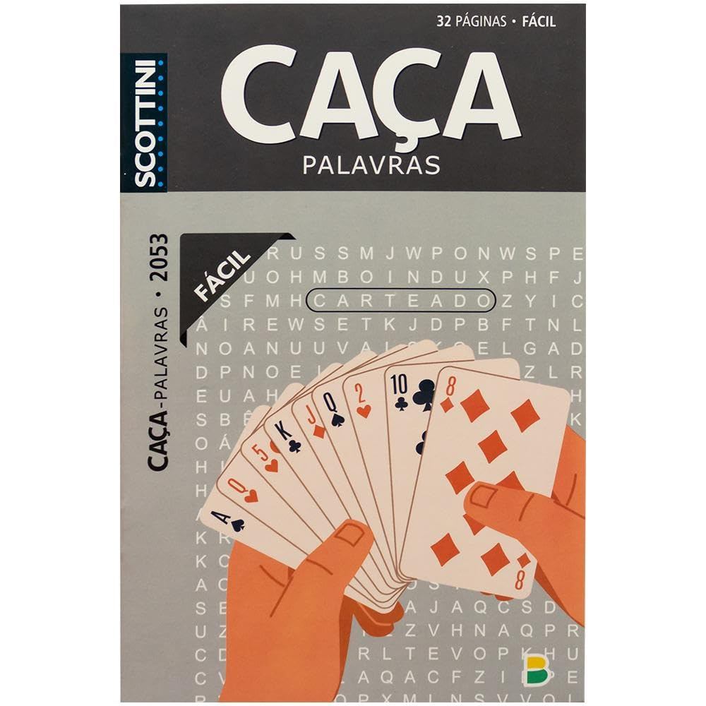 Scottini Caça-palavras | 32p | N.2053 | Fácil