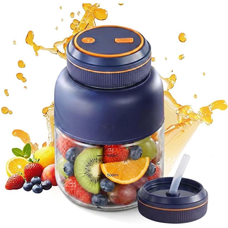 2026 Novo Liquidificador Portátil para Casa, Liquidificador Pessoal de 44 oz para Shakes e Smoothies, Copo Compacto para