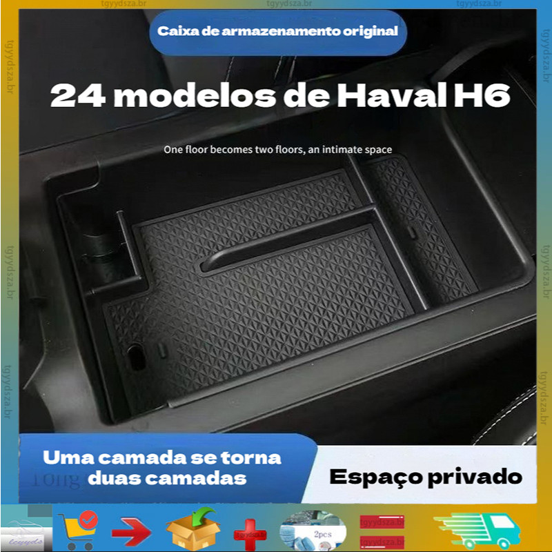 Adequado para a caixa de suporte central Harvard H6 - compartimento de armazenamento inferior JAUG