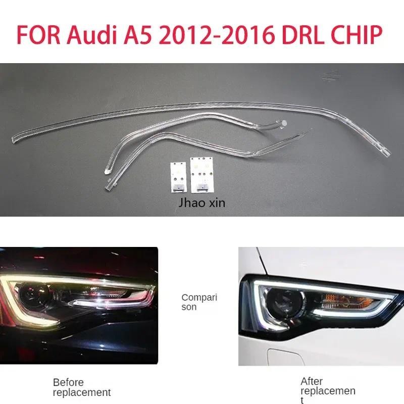 Para Audi A5 2012-2016 Faróis Do Carro DRL Tiras De Luz Anjo Olhos Chip Lastro Módulo Acessórios Manutenção