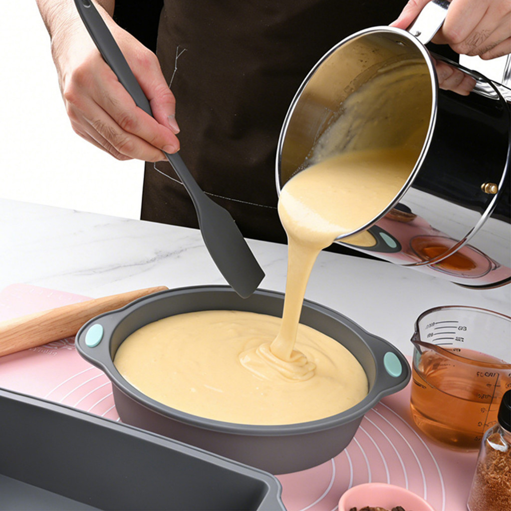Silicone Loaf Pan Multi-purpose Baking Non-stick Bread Mold – Heat Resistant Easy Release Tray for Toast Muffins Cakes