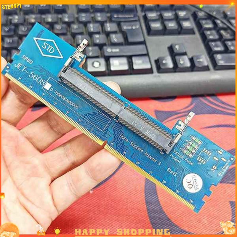 Cartão De Teste De Mesa De Trabalho 3 , 4 Unidades , Adaptador De Memória RAM DDR4 Para Laptop Desktop SO-DIMM De PC