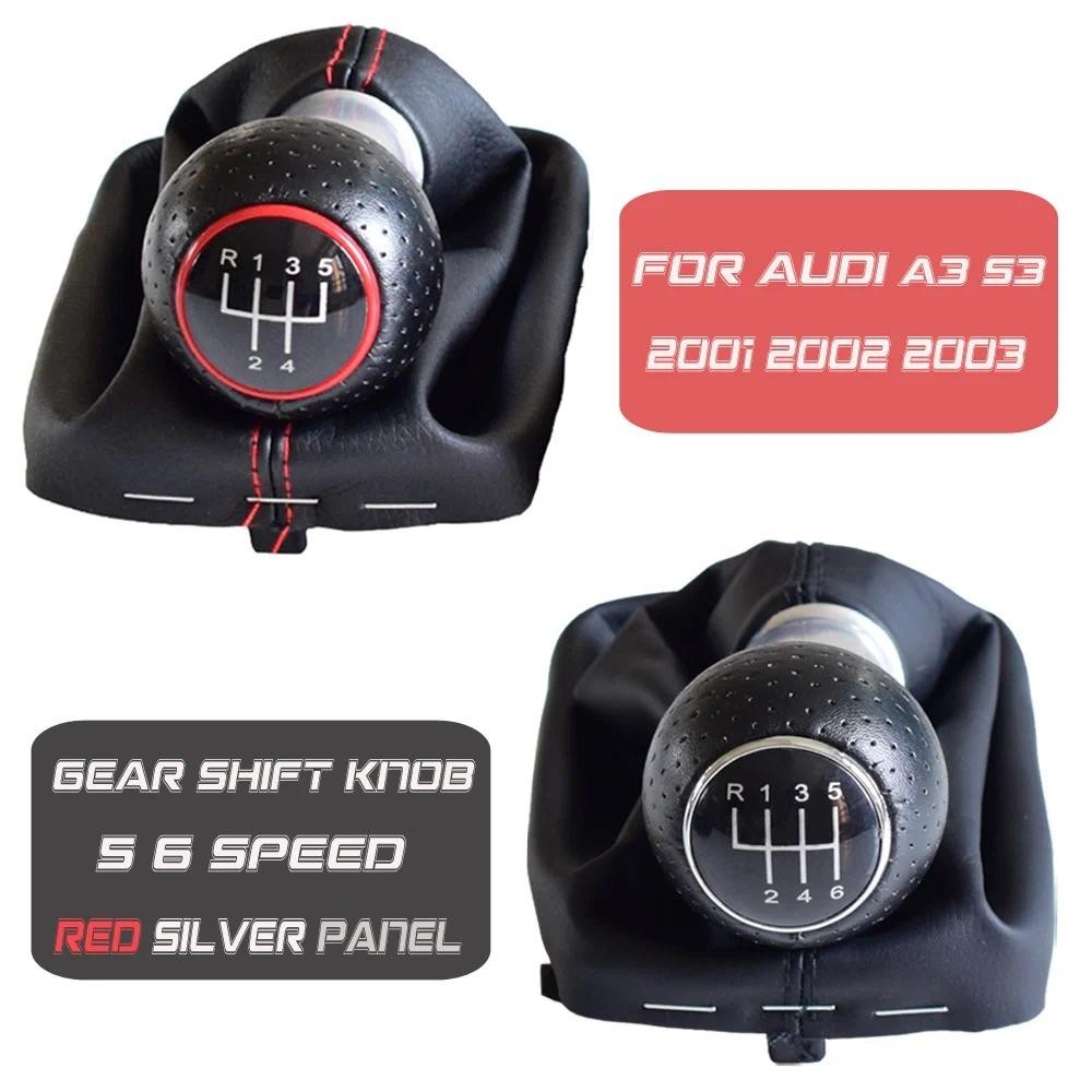 Cabeça Manual Da Alavanca De Mudança De Marcha Para Audi A3 S3 2001 2002 2003 Acessórios Carro