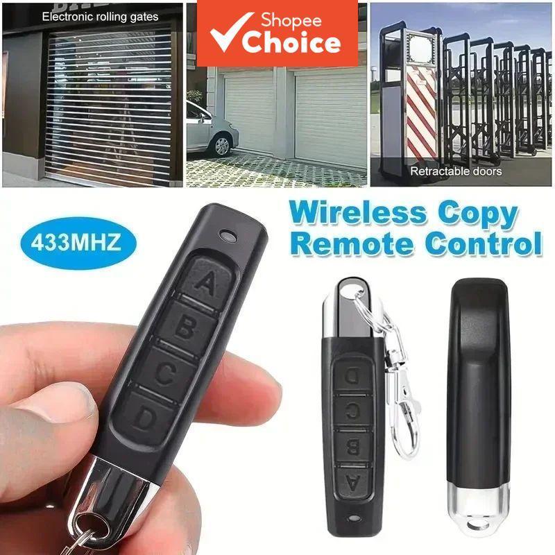 2 peças/conjunto ABCD 433MHz duplicador de controle remoto universal, chave de cópia, substituição de clonagem,