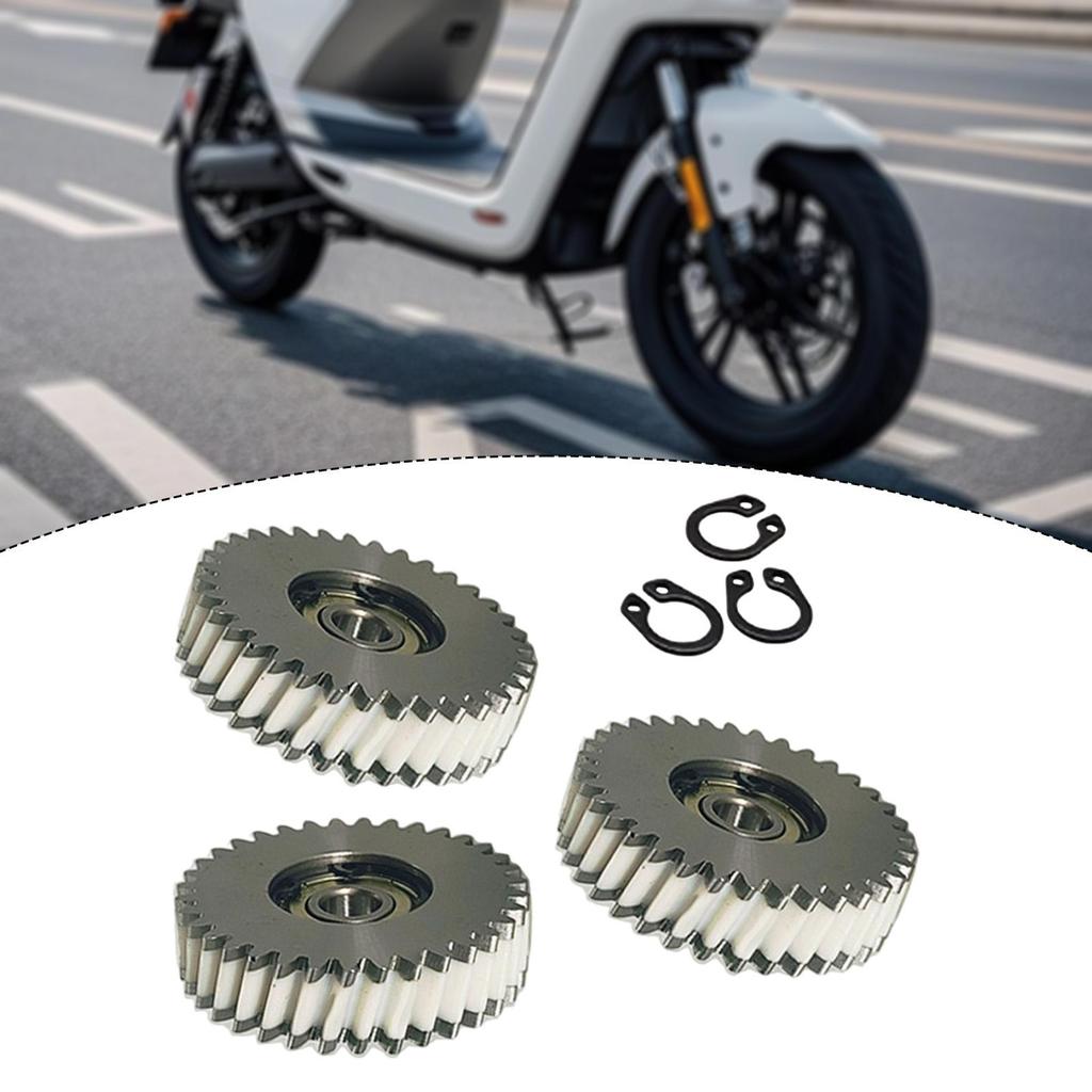 [hellery] Engrenagem De Dentes Oblíquos Planetários 35T Em Aço Nylon Com Rolamento Para Acessórios De Reparo De Motor De
