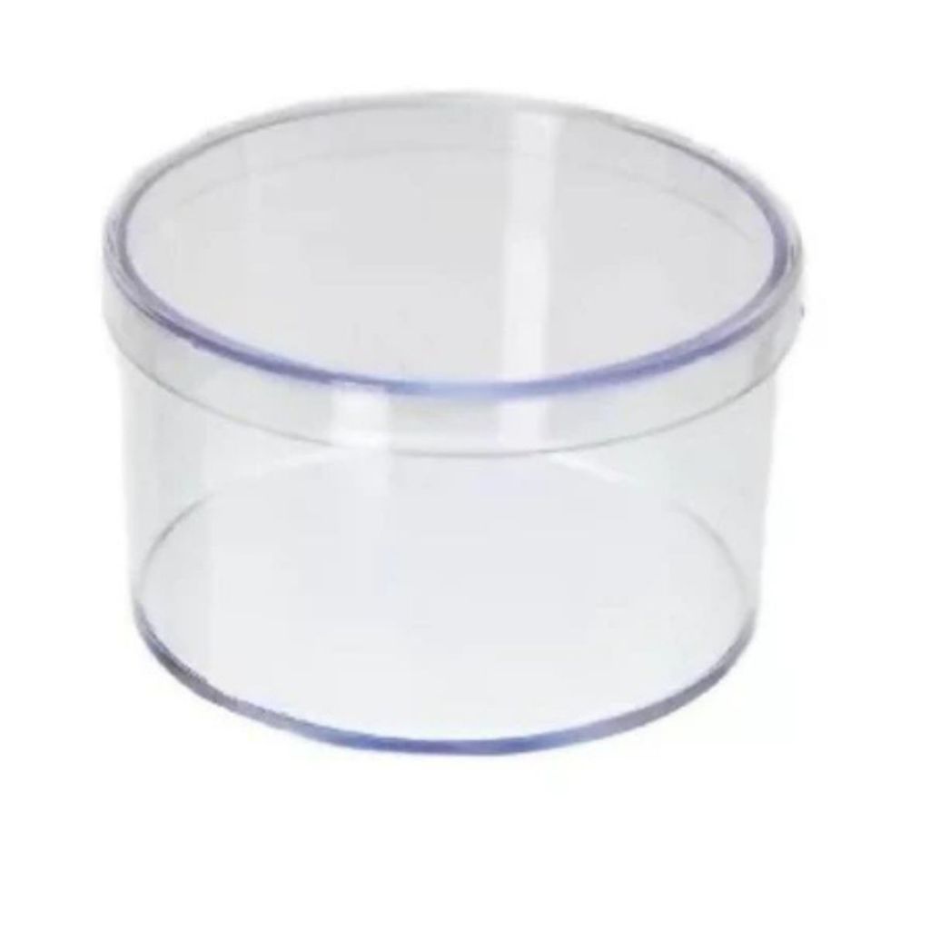 Kit 40 Caixinhas Acrilica 6x6x4cm Transparente para Festa Lembrancinha e Aniversario