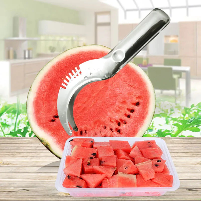 Cortador de Melancia E Frutas Aço Inox — imagem 1