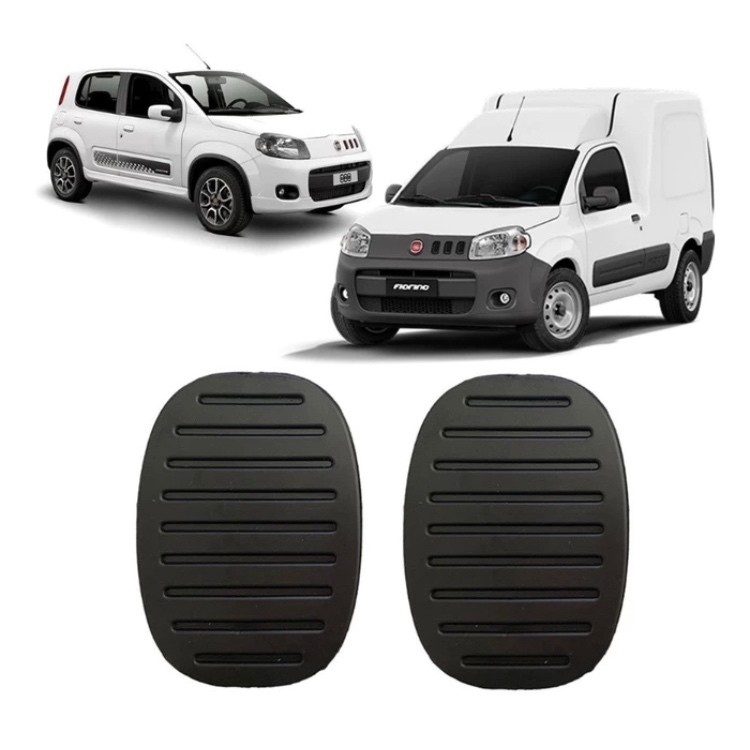 ￼Capa de Pedal Freio e Embreagem Uno G2 Palio 11 Mobi Strada Cronos Gran Siena Fiorino G2 Bravo e Argo