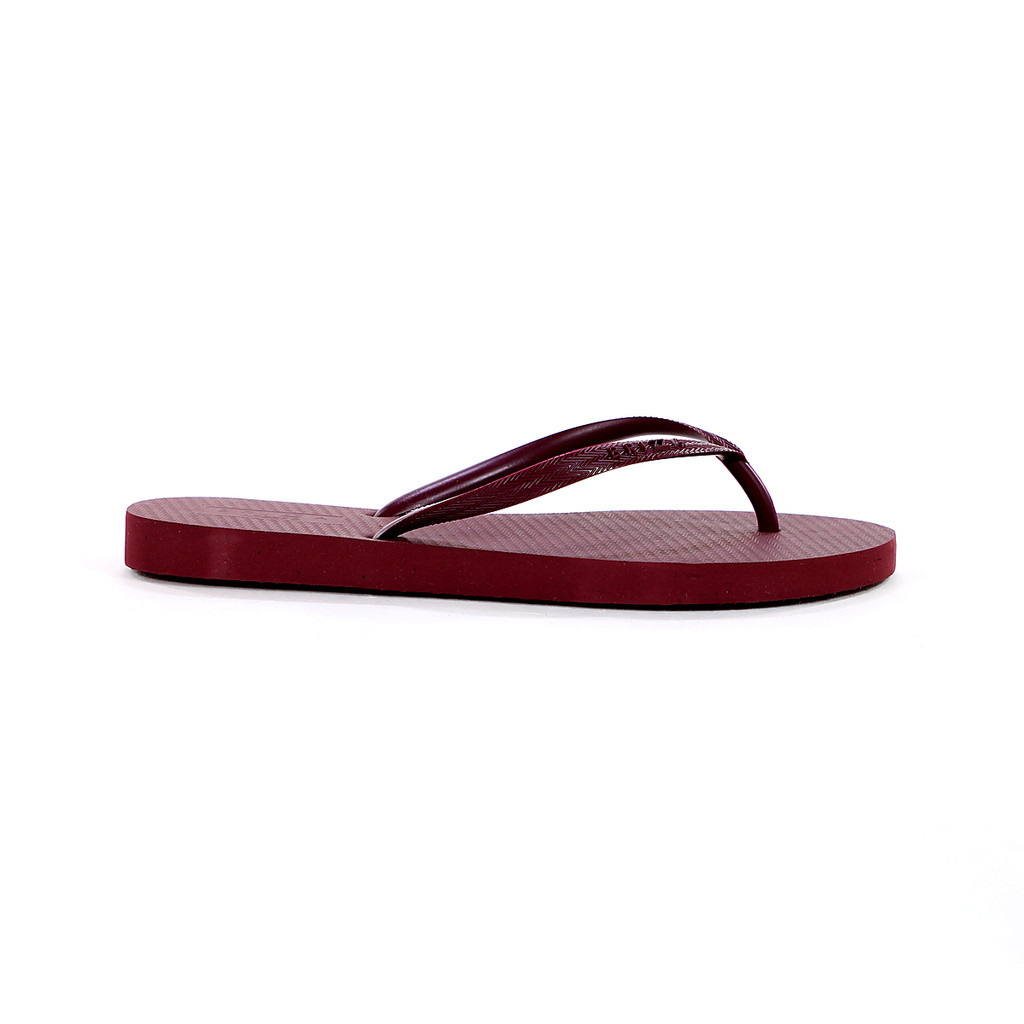 Chinelo Brizza Arezzo Essential Bordô - Feminino · foto 2