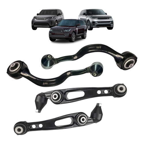 Kit Braço Curvo E Reto Inferior Range Rover Sport 2014 Á2020