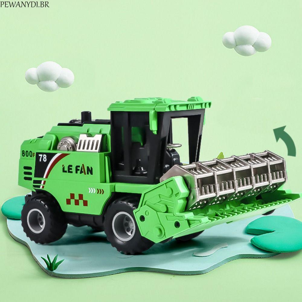 Brinquedo De Carrinho De Agricultor Infantil PEWANYDI , Colheitadeira De Fazenda De Simulação De Guindaste , Caminhão Ba