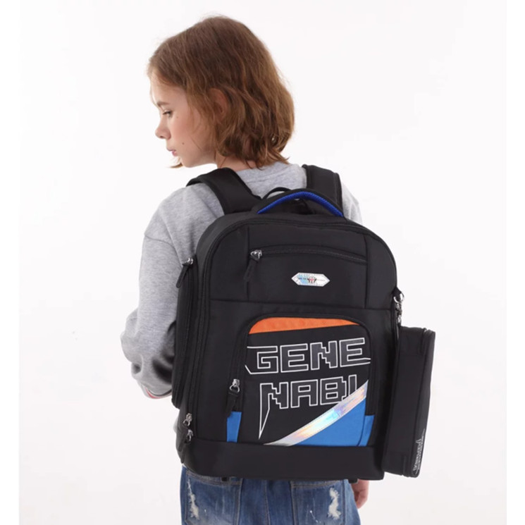 Guinness Original novo estilo meninos moda britânica na moda legal mochila grau 1-4 estudantes da escola primária proteç