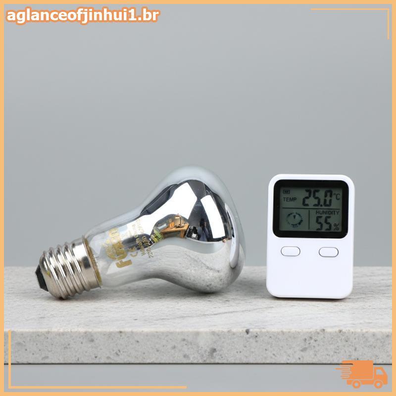 [AGBR] Lâmpada De Aquecimento UVA Para Animais De Estimação E27 25W 50W 75W 100W Répteis Cobra Lagarto Tartaruga Cuidado