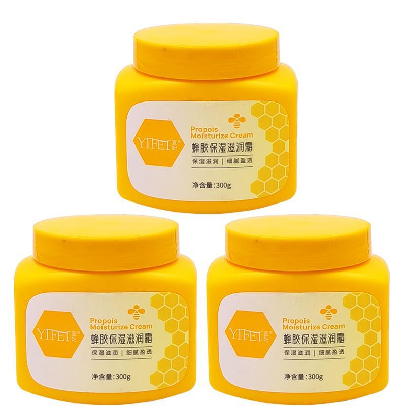 Yifei própolis hidratante creme hidratante 300g creme facial creme hidratante creme para as mãos creme para os pés mão c