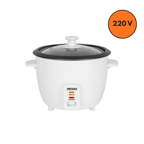 Panela Arroz Eletrica 13 Litros 220V Capacidade Ideal Cozinha Tomada Branca