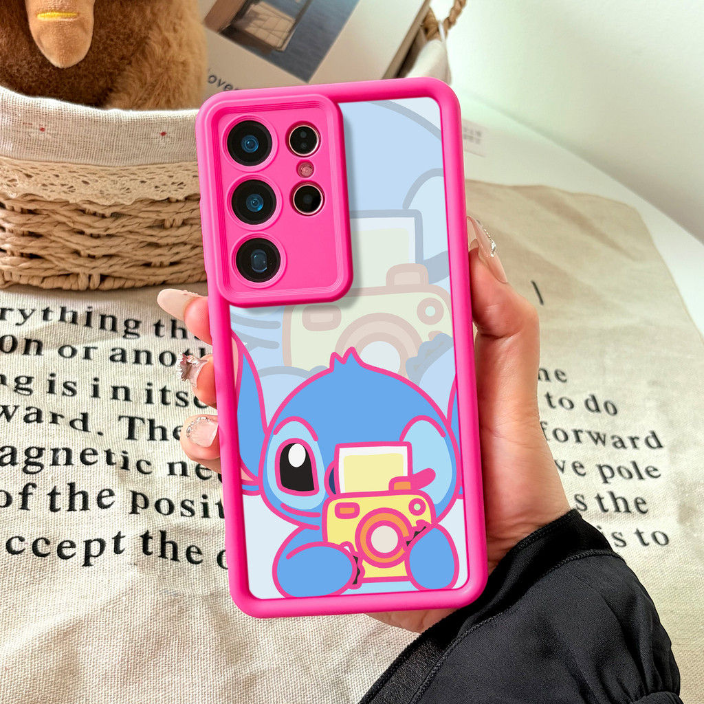 Capinha Samsung S26 Ultra Luxo Feminina Rosa Pink Anti Impacto capa Samsung A56 S23 S24 S25 A55 A54 A35 A25 A15 #052M