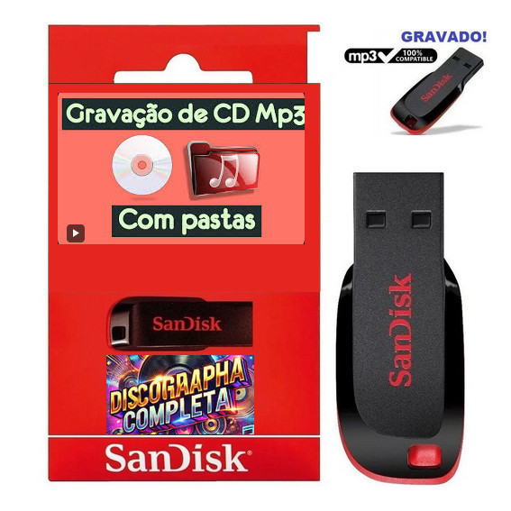 Pen Driive Hugo e Tiago