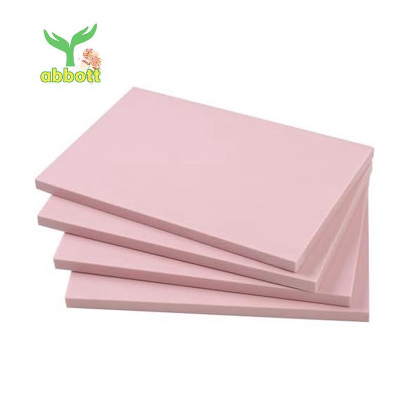 [Quick A] Kit De Fabricação De Carimbo De Bloco De Linóleo Gravado Em Borracha Rosa De 4 Peças 15 X 10 Cm Para Produção