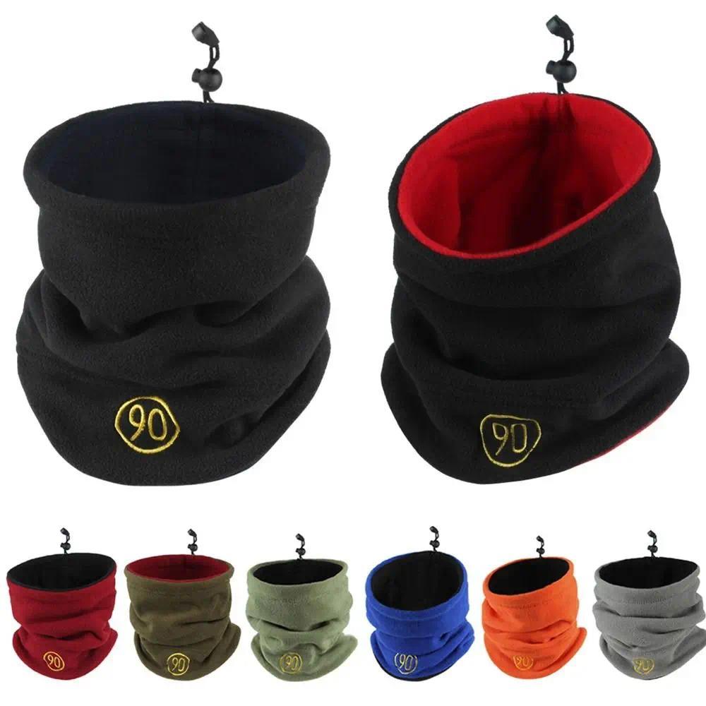 Inverno Polar Velo Meia Máscara Facial Cachecol Quente Capa Para Homens Mulheres Ao Ar Livre Tubo De Esqui Pescoço Gaite