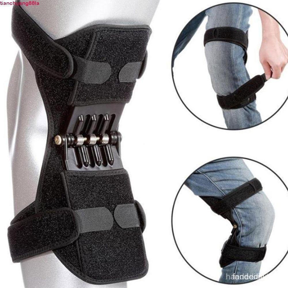    Suporte de Joelho Antiderrapante para Esportes, Protetor de Joelho, Almofadas de Proteção para Corrida, Reforço SPWD