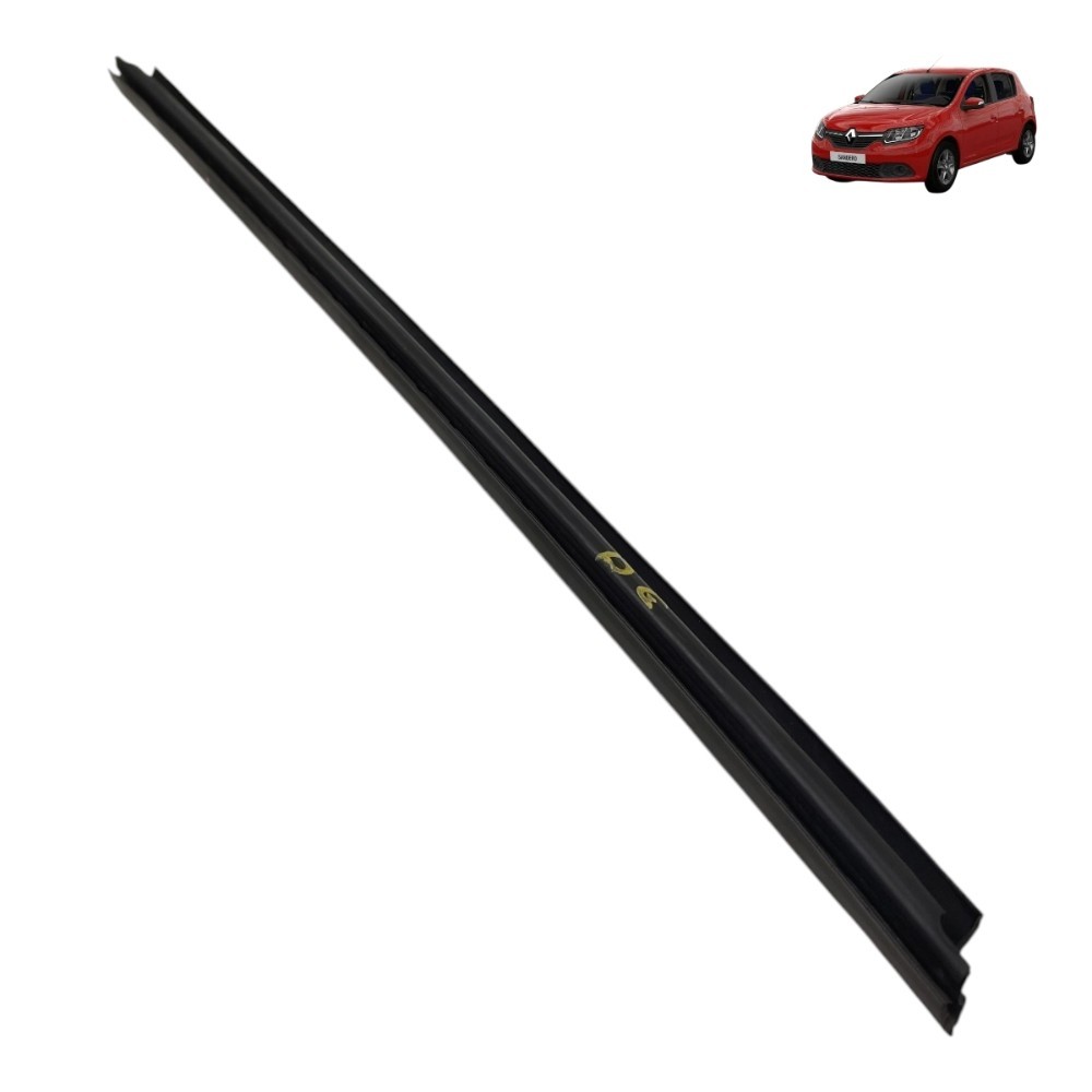 Pestana Interna Dianteira Esquerda Renault Sandero 2016 Preto