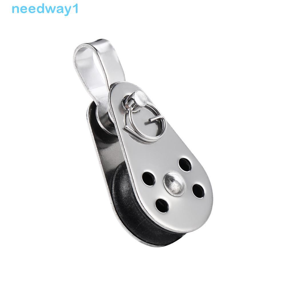 NEEDWAY Polia De Aço Inoxidável De 25mm Para Guindaste , Roda De Reboque De Vela Marinha , 316 , Acessórios De Barco De