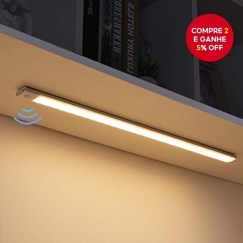 Luz Noturna LED Com Sensor De Movimento , Recarregável , 3 Cores , Magnética , Presente De Natal Perfeito Para Quarto E