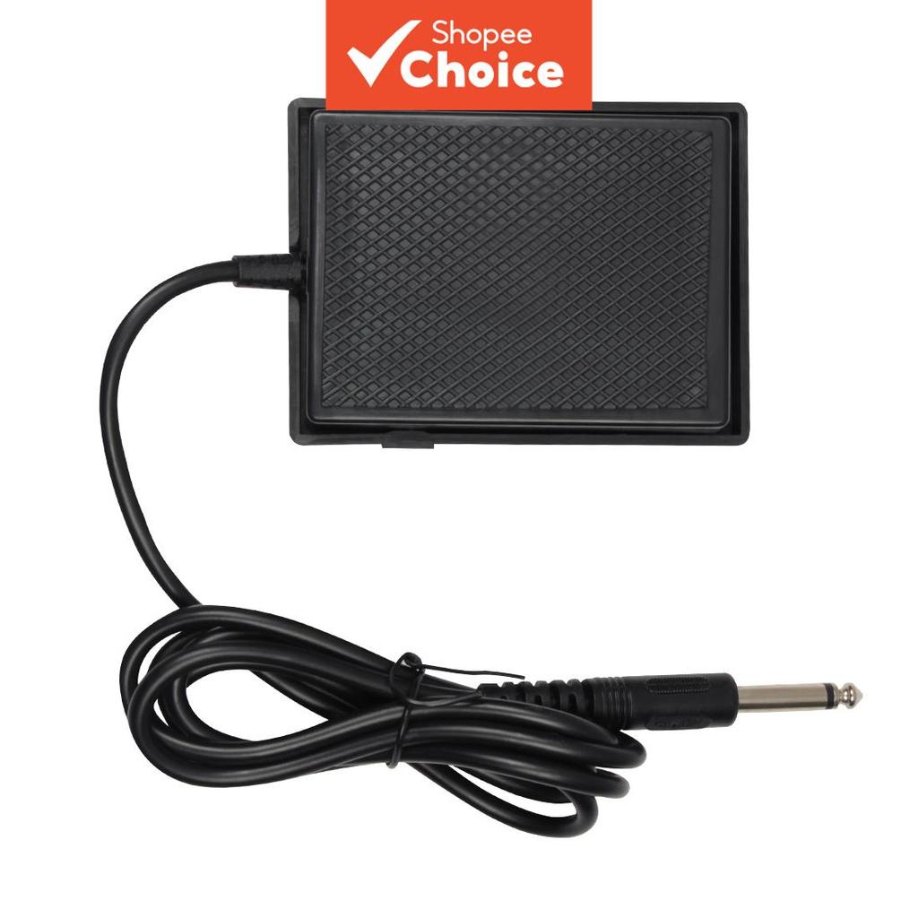 Pedal de Sustentação para Piano, Pedal de Damper para Teclado, Roland ABS Preto, Pedal Eletrônico para Teclado
