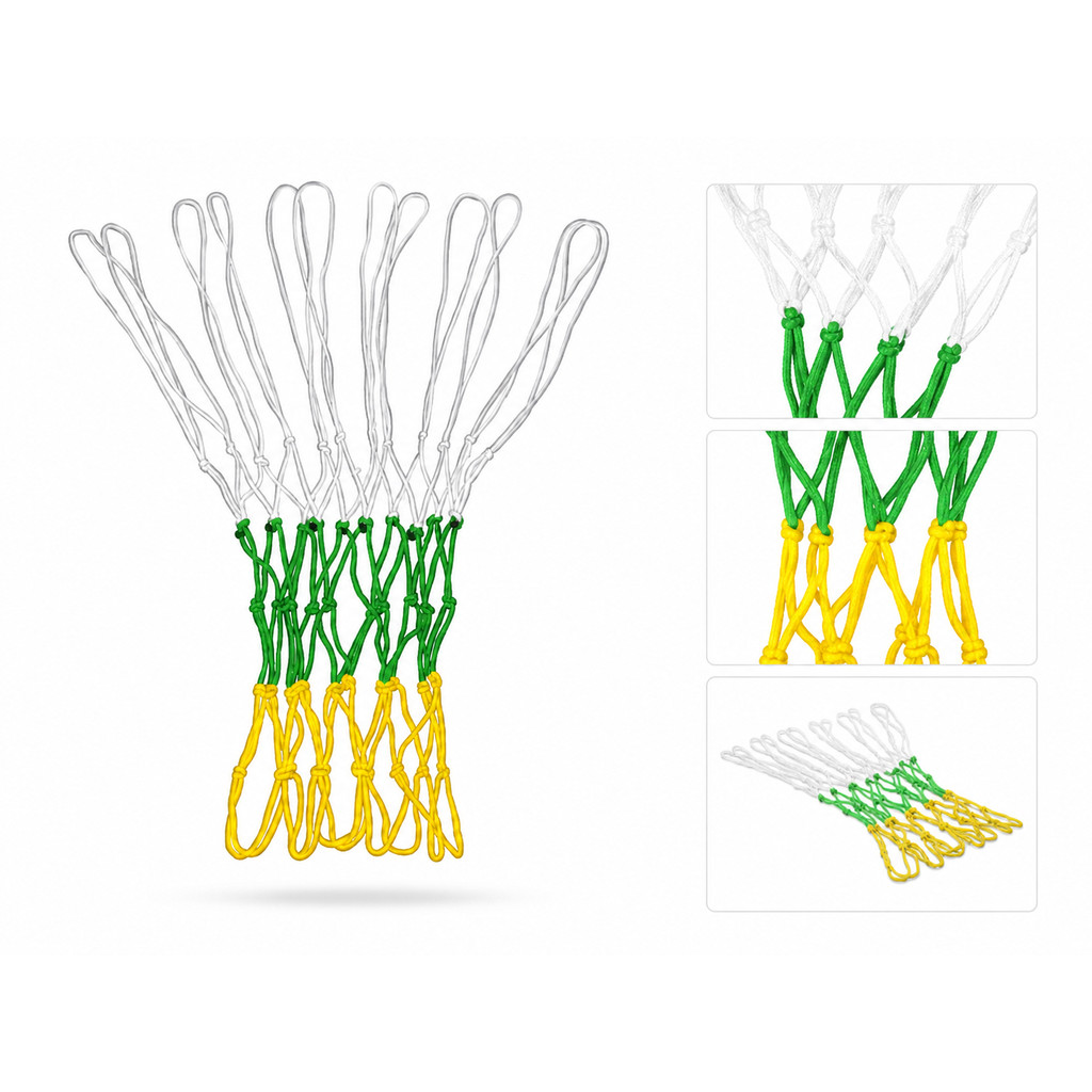 Rede Para Aro de Basquete Tipo Chuá Fio Brasil Resistente Basket Basketball sem cesta
